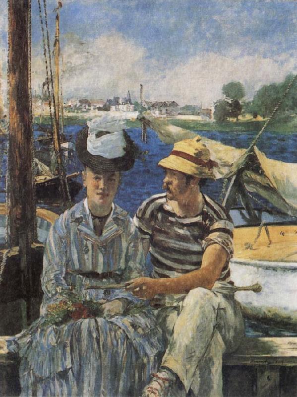 Edouard Manet Argenteuil oil painting image